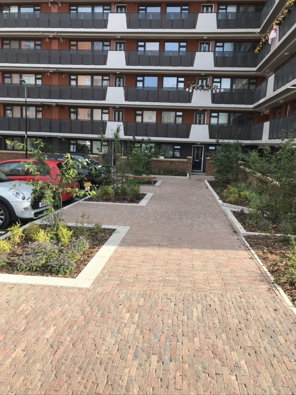 Courtyard details